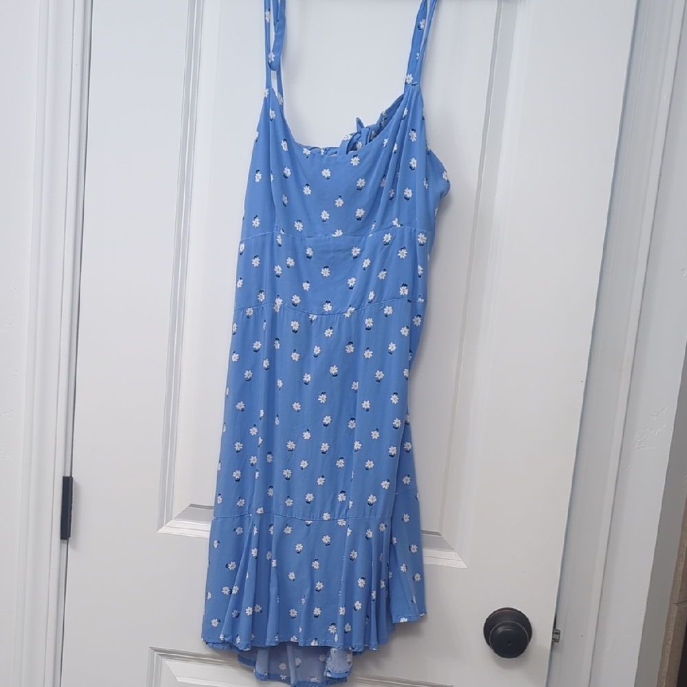 Blue Floral Sundress
